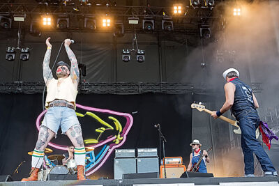 Turbonegro @ Rock Im Revier 2015, foto 6, foto's door Edwin Houdevelt - FrontView Magazine