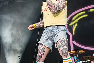 Turbonegro @ Rock Im Revier 2015, foto 9, foto's door Edwin Houdevelt - FrontView Magazine