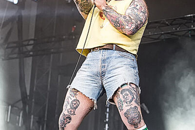 Turbonegro @ Rock Im Revier 2015, foto 11, foto's door Edwin Houdevelt - FrontView Magazine