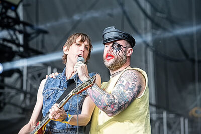 Turbonegro @ Rock Im Revier 2015, foto 16, foto's door Edwin Houdevelt - FrontView Magazine