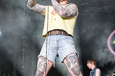 Turbonegro @ Rock Im Revier 2015, foto 17, foto's door Edwin Houdevelt - FrontView Magazine