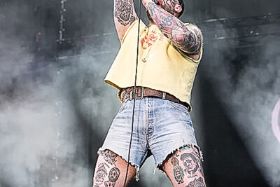 Turbonegro @ Rock Im Revier 2015, foto 20, foto's door Edwin Houdevelt - FrontView Magazine