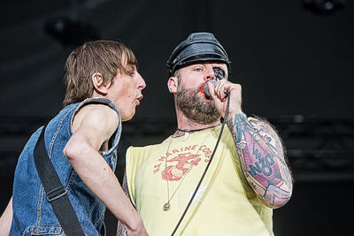 Turbonegro @ Rock Im Revier 2015, foto 22, foto's door Edwin Houdevelt - FrontView Magazine