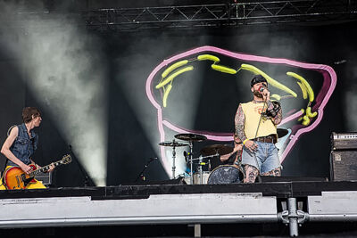 Turbonegro @ Rock Im Revier 2015, foto 23, foto's door Edwin Houdevelt - FrontView Magazine
