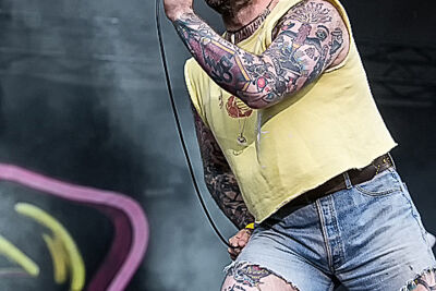 Turbonegro @ Rock Im Revier 2015, foto 25, foto's door Edwin Houdevelt - FrontView Magazine