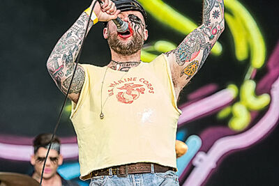 Turbonegro @ Rock Im Revier 2015, foto 27, foto's door Edwin Houdevelt - FrontView Magazine
