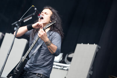 Kreator @ Rockavaria, foto 3, foto's door Dorien Goetschalckx - FrontView Magazine