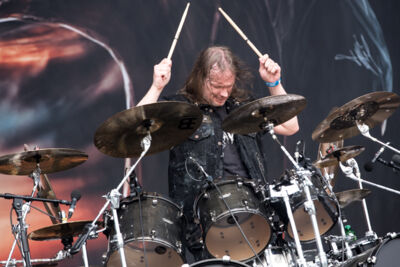 Kreator @ Rockavaria, foto 9, foto's door Dorien Goetschalckx - FrontView Magazine