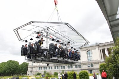 BV Dinner in The Sky @ Brussel, picture 81, photographed by Bart Baevegems - FrontView Magazine
