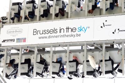 BV Dinner in The Sky @ Brussel, picture 83, photographed by Bart Baevegems - FrontView Magazine