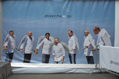 BV Dinner in The Sky @ Brussel, picture 85, photographed by Bart Baevegems - FrontView Magazine