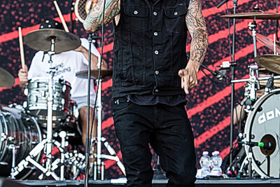 Donots @ Rock Am Ring 2015, foto 22, foto's door Edwin Houdevelt - FrontView Magazine