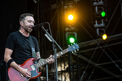Rise Against @ Rock Am Ring 2015, foto 1, foto's door Edwin Houdevelt - FrontView Magazine