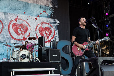 Rise Against @ Rock Am Ring 2015, foto 4, foto's door Edwin Houdevelt - FrontView Magazine