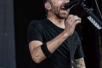 Rise Against @ Rock Am Ring 2015, foto 5, foto's door Edwin Houdevelt - FrontView Magazine