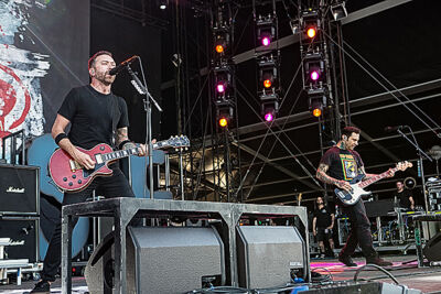 Rise Against @ Rock Am Ring 2015, foto 6, foto's door Edwin Houdevelt - FrontView Magazine