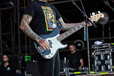 Rise Against @ Rock Am Ring 2015, foto 11, foto's door Edwin Houdevelt - FrontView Magazine