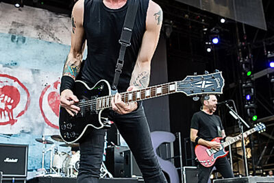 Rise Against @ Rock Am Ring 2015, foto 29, foto's door Edwin Houdevelt - FrontView Magazine