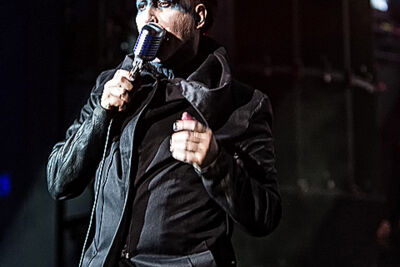 Marilyn Manson @ Rock Am Ring 2015, foto 14, foto's door Edwin Houdevelt - FrontView Magazine