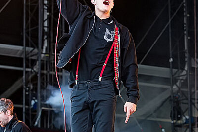 Kraftklub @ Rock Am Ring 2015, foto 11, foto's door FrontView Magazine