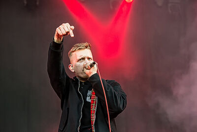 Kraftklub @ Rock Am Ring 2015, foto 17, foto's door FrontView Magazine