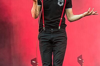 Kraftklub @ Rock Am Ring 2015, foto 31, foto's door FrontView Magazine