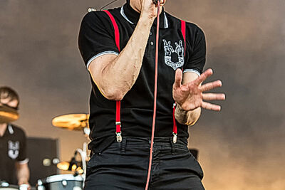 Kraftklub @ Rock Am Ring 2015, foto 34, foto's door FrontView Magazine