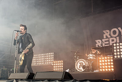 Royal Republic @ Rock Am Ring 2015, foto 6, foto's door Edwin Houdevelt - FrontView Magazine