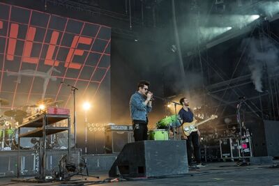 Bastille @ Rock Am Ring 2015, foto 1, foto's door Edwin Houdevelt - FrontView Magazine