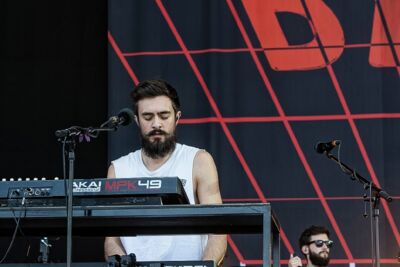 Bastille @ Rock Am Ring 2015, foto 8, foto's door Edwin Houdevelt - FrontView Magazine
