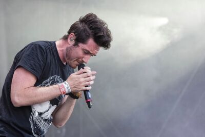 Bastille @ Rock Am Ring 2015, foto 22, foto's door Edwin Houdevelt - FrontView Magazine