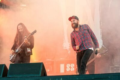 In Flames @ Rock Am Ring 2015, foto 1, foto's door Edwin Houdevelt - FrontView Magazine