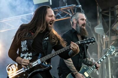 In Flames @ Rock Am Ring 2015, foto 10, foto's door Edwin Houdevelt - FrontView Magazine
