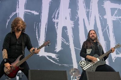 In Flames @ Rock Am Ring 2015, foto 19, foto's door Edwin Houdevelt - FrontView Magazine