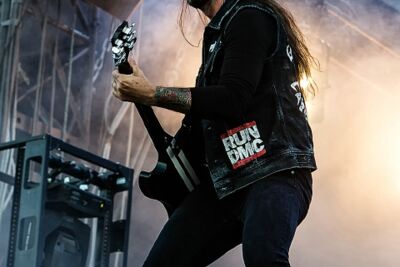 In Flames @ Rock Am Ring 2015, foto 31, foto's door Edwin Houdevelt - FrontView Magazine