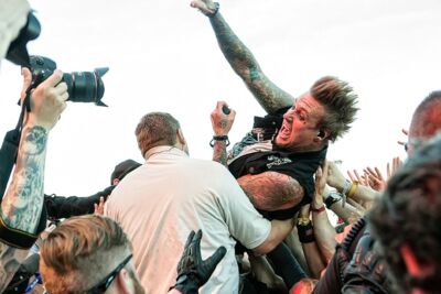 Papa Roach @ Rock Am Ring 2015, foto 1, foto's door Edwin Houdevelt - FrontView Magazine