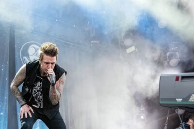 Papa Roach @ Rock Am Ring 2015, foto 22, foto's door Edwin Houdevelt - FrontView Magazine