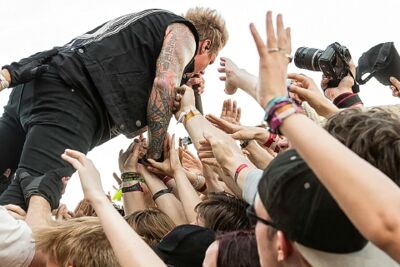 Papa Roach @ Rock Am Ring 2015, foto 43, foto's door Edwin Houdevelt - FrontView Magazine