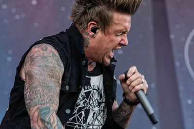 Papa Roach @ Rock Am Ring 2015, foto 45, foto's door Edwin Houdevelt - FrontView Magazine