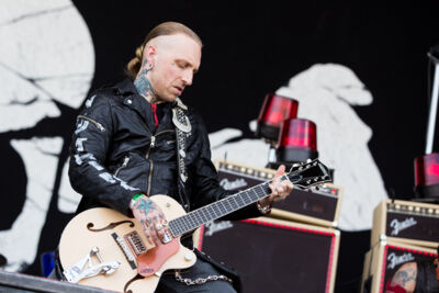 Backyard Babies @ NOVA ROCK 2015, picture 7, photographed by Dorien Goetschalckx - FrontView Magazine