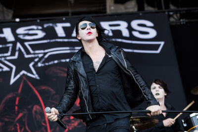 Deathstars @ NOVA ROCK 2015, picture 1, photographed by Dorien Goetschalckx - FrontView Magazine