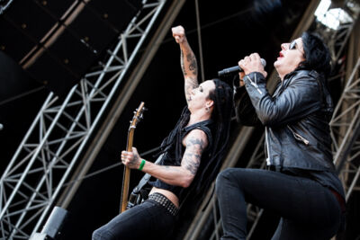 Deathstars @ NOVA ROCK 2015, picture 11, photographed by Dorien Goetschalckx - FrontView Magazine