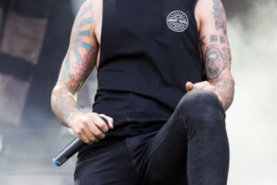 Parkway Drive @ NOVA ROCK 2015, picture 12, photographed by Dorien Goetschalckx - FrontView Magazine