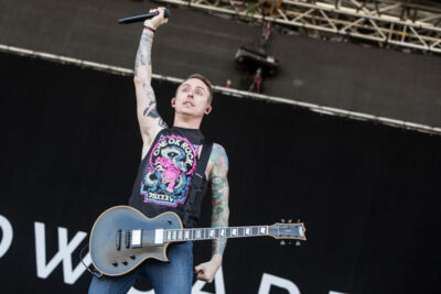 Yellowcard @ NOVA ROCK 2015, foto 1, foto's door Dorien Goetschalckx - FrontView Magazine