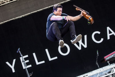 Yellowcard @ NOVA ROCK 2015, foto 11, foto's door Dorien Goetschalckx - FrontView Magazine