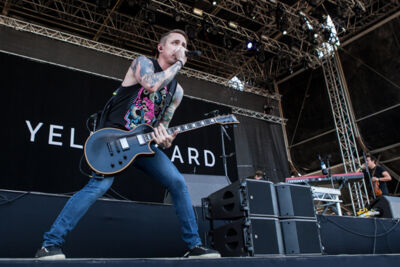 Yellowcard @ NOVA ROCK 2015, foto 13, foto's door Dorien Goetschalckx - FrontView Magazine