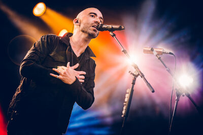 Ed Kowalczyk @ Retropop 2015, picture 2, photographed by Elke Briers - FrontView Magazine