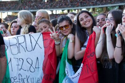 One Direction @ Koning Boudewijnstadion Brussel, foto 2, foto's door Pascal Liagre - FrontView Magazine