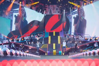 One Direction @ Koning Boudewijnstadion Brussel, foto 19, foto's door Pascal Liagre - FrontView Magazine