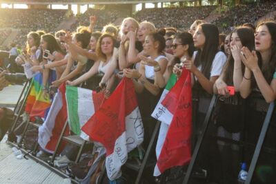 One Direction @ Koning Boudewijnstadion Brussel, foto 52, foto's door Pascal Liagre - FrontView Magazine